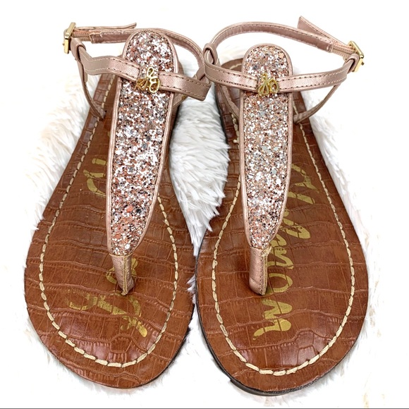 sam edelman rose gold sandals
